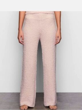 SKIMS Wide-Leg Lounge Pants - Blush
